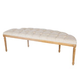 Madeleine Tufted Bench