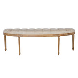 Madeleine Tufted Bench