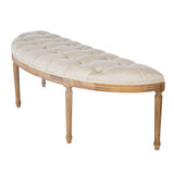 Madeleine Tufted Bench